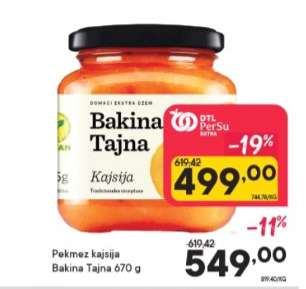 Pekmez kajsija Bakina Tajna 670 g