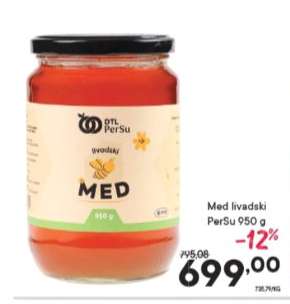 Med livadski PerSu 950 g