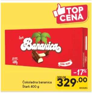 ČOKOLADNA BANANICA