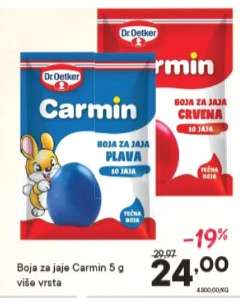 Boja za jaje Carmin 5 g