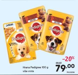 Hrana Pedigree 100 g