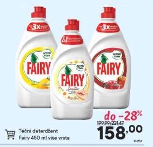 Tečni deterdžent Fairy
