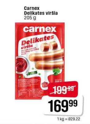 Carnex Delikates viršla