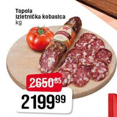 Topola Izletnička kobaslica