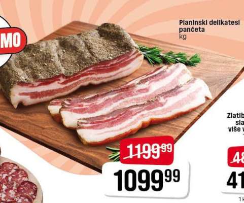 Planinski delikatesi pančeta