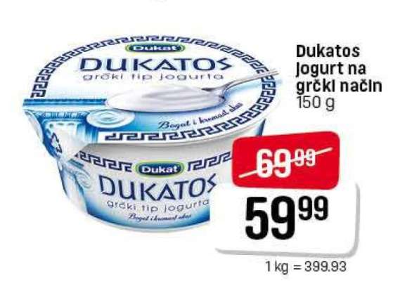 Dukatos Jogurt na grčki način
