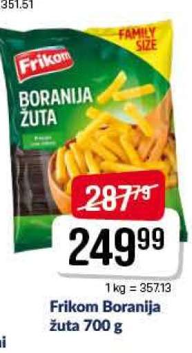 Frikom Boranija žuta 700 g