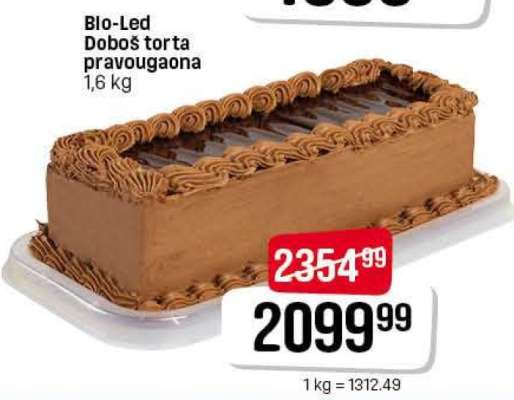 Blo-Led Doboš torta pravougaona