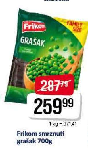 Frikom smrznuti grašak 700g