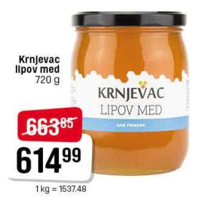 Krnjevac lipov med
