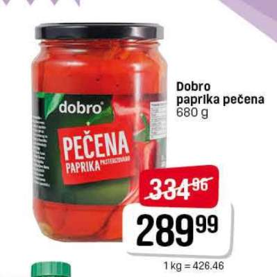 Dobro paprika pečena