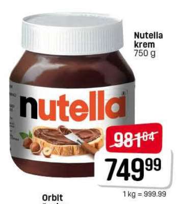 NUTELLA KREM