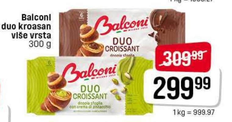 Balconi Duo Croissant