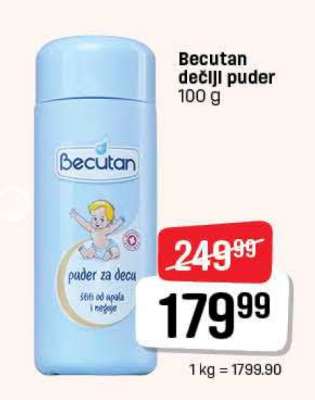 Becutan dečiji puder