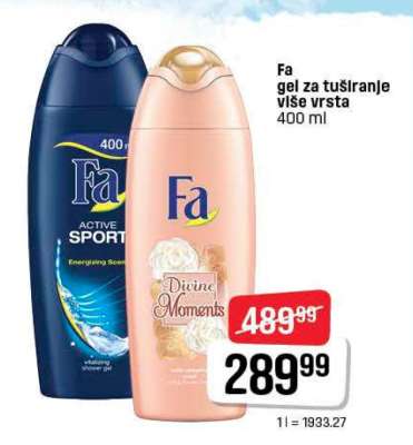 FA Gel za tuširanje