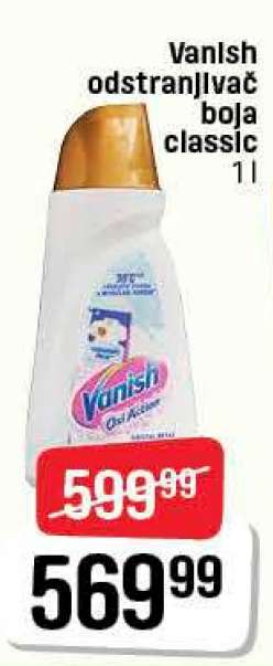 Vanish odstranjivač boja classic