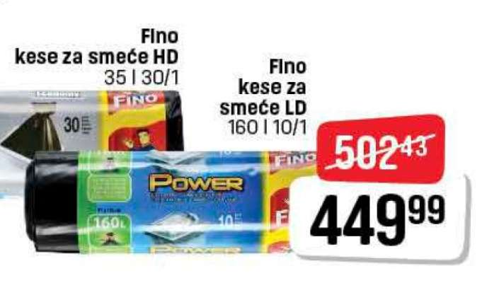 Fino kese za smeće LD