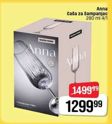 Anna Čaša za šampanjac