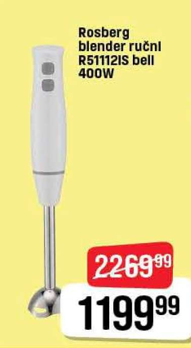Rosberg blender ručni R51112IS bell 400W