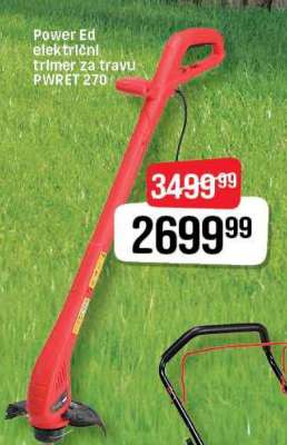 Power Ed električni trimer za travu PWRET 270