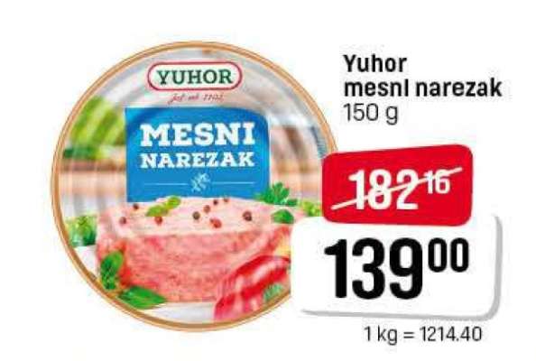 Yuhor Mesni narezak