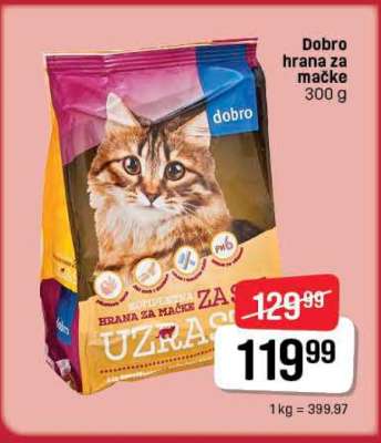 Dobro hrana za mačke