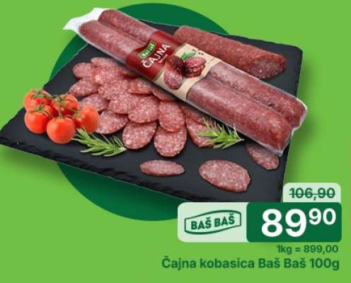 Čajna kobasica Baš Baš 100g