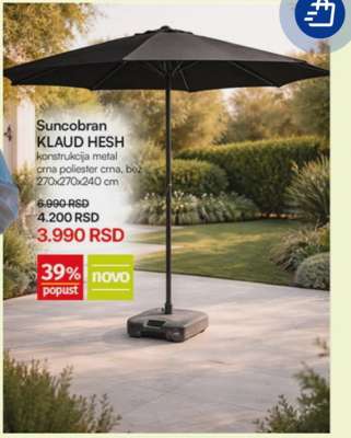 Suncobran KLAUD HESH