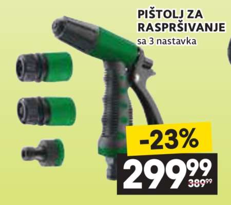 PIŠTOLJ ZA RASPRŠIVANJE