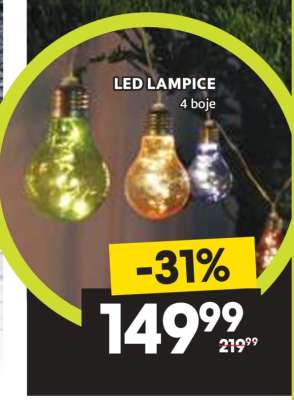 Led lampice