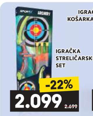 IGRAČKA STRELIČARSKI SET