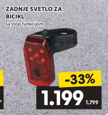 ZADNJE SVETLO ZA BICIKL