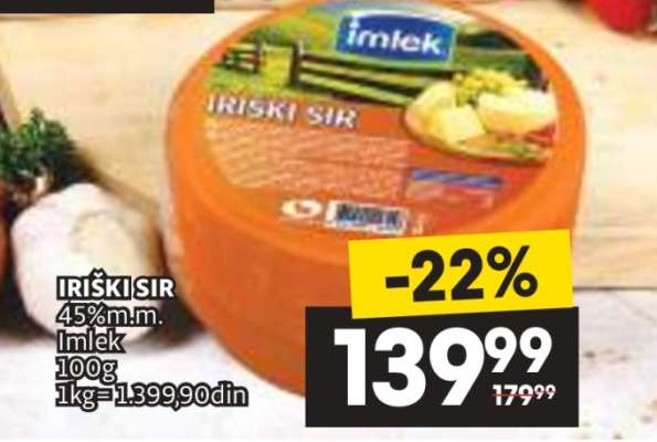 IRIŠKI SIR