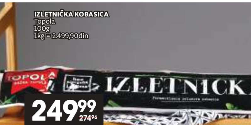 IZLETNIČKA KOBASICA