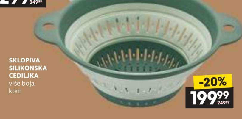 SKLOPIVA SILIKONSKA CEDILJKA