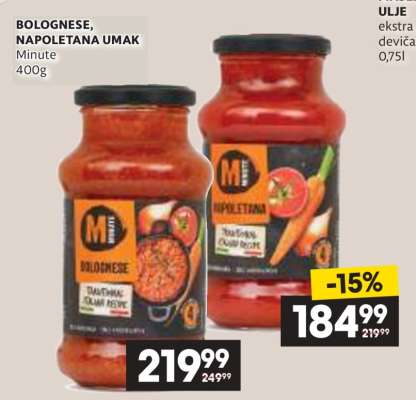 BOLOGNESE, NAPOLETANA UMAK