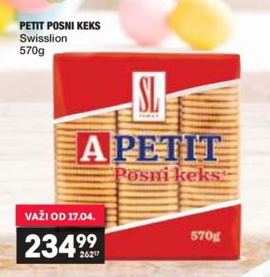 PETIT POSNI KEKS