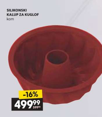 SILIKONSKI KALUP ZA KUGLOF