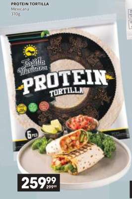 PROTEIN TORTILLA