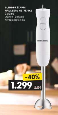 BLENDER ŠTAPNI HAUSBERG HB-7674AB