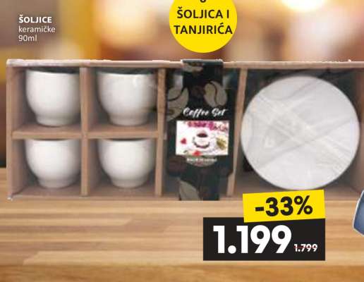 ŠOLJICA I TANJIRIĆA