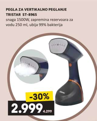 PEGLA ZA VERTIKALNO PEGLANJE TRISTAR ST-8965