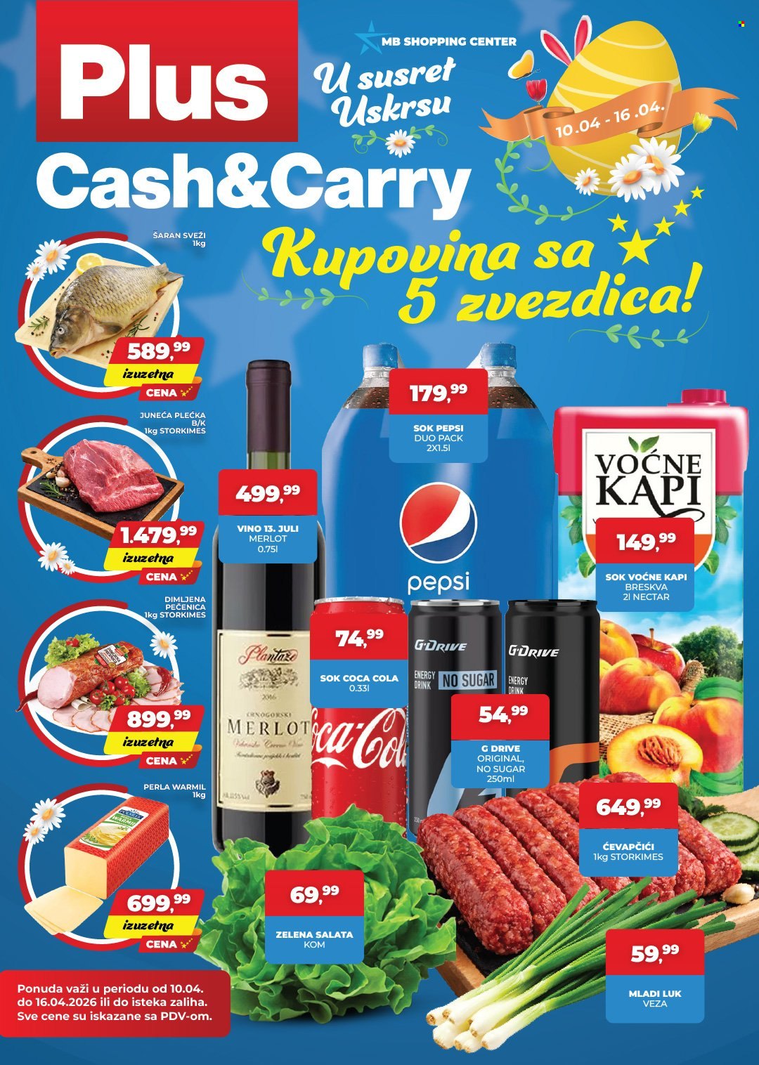 Plus Cash & Carry katalog - 10.04.2026 - 16.04.2026. Stranica 1