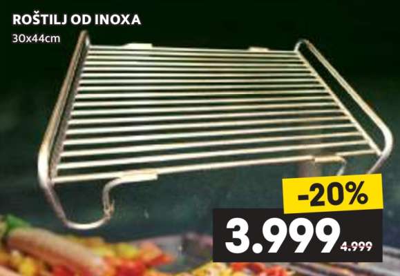 ROŠTILJ OD INOXA