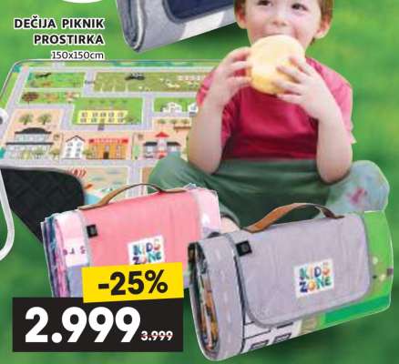 DEČIJA PIKNIK PROSTIRKA