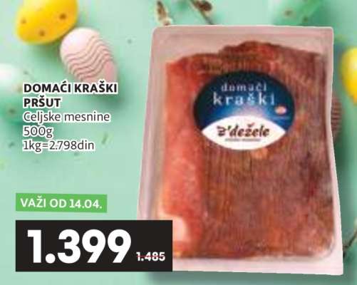 DOMAĆI KRAŠKI PRŠUT