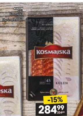 KULEN slajs Kosmajska 100g
