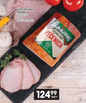 SUVO SOLJENA PEČENICA