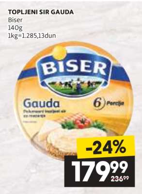 TOPLJENI SIR GAUDA