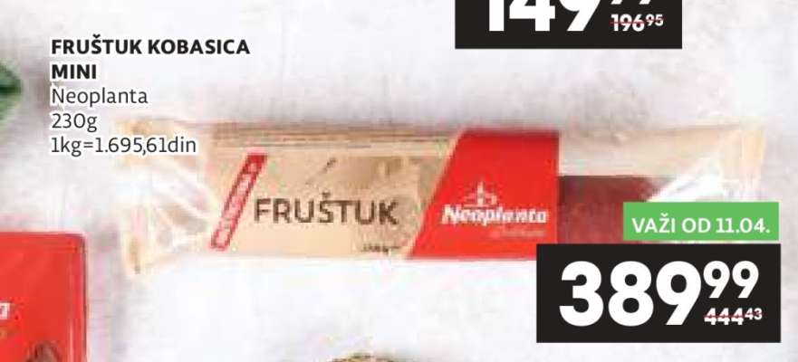 FRUŠTUK KOBASICA MINI